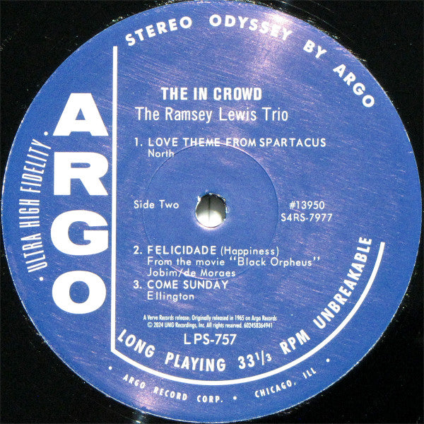 The Ramsey Lewis Trio - The In Crowd