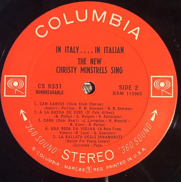 The New Christy Minstrels - In Italy...In Italian
