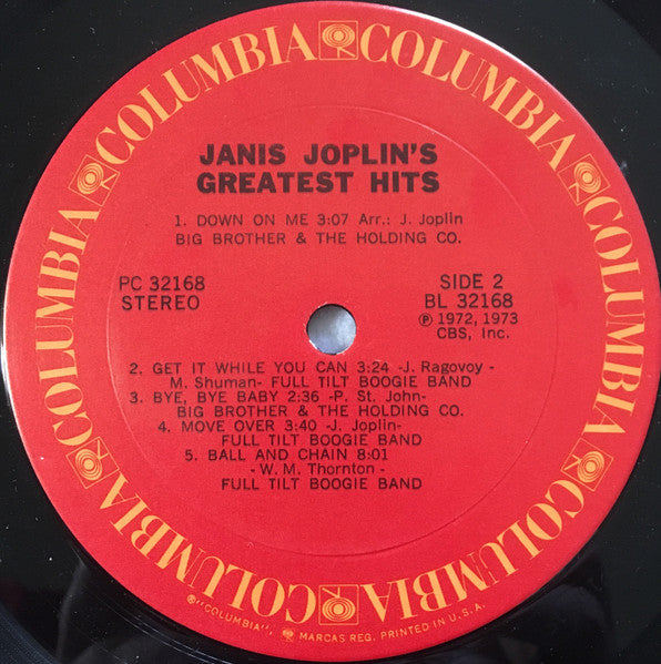 Janis Joplin's Greatest Hits