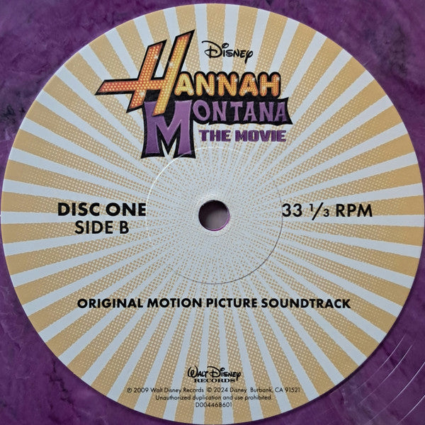 Miley Cyrus - Hannah Montana: The Movie (Original Motion Picture Soundtrack) [LAVENDER ECO VINYL]