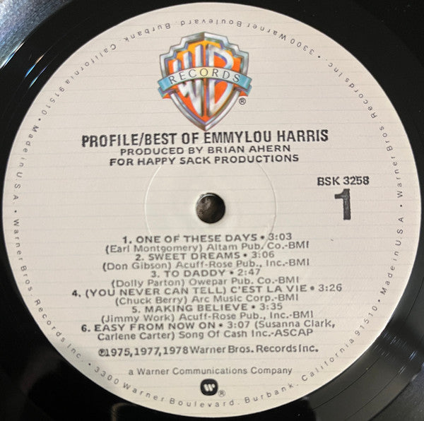Profile / Best Of Emmylou Harris