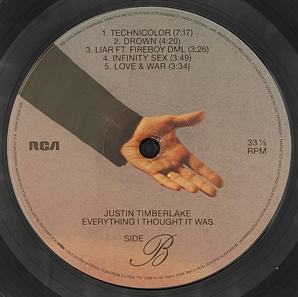 Justin Timberlake - Everything I Thought It Was