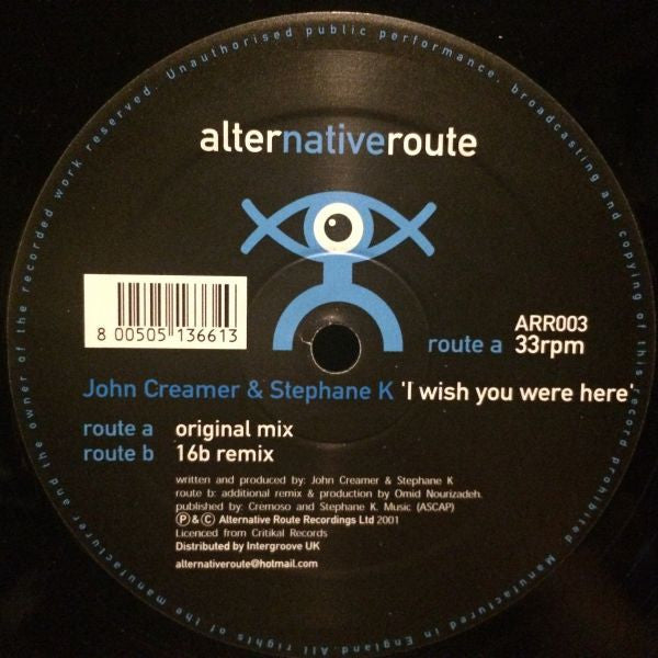 John Creamer & Stephane K - I Wish You Were Here