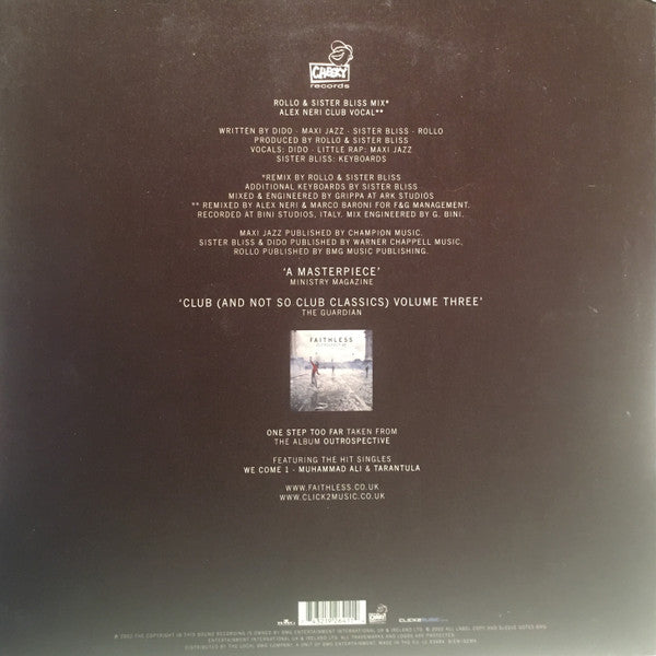Faithless - One Step Too Far