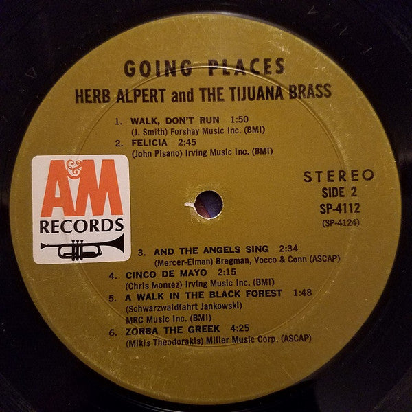 Herb Alpert & The Tijuana Brass - !!Going Places!!