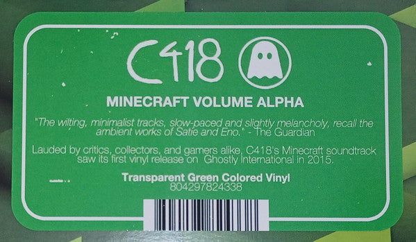 C418 - Minecraft Volume Alpha [Green Translucent]