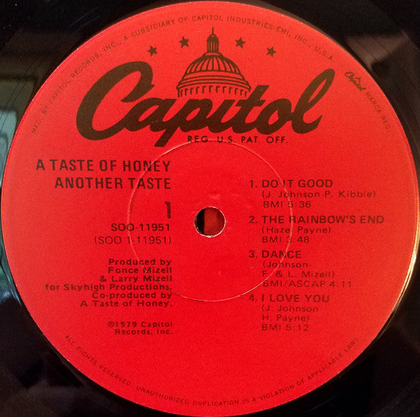 A Taste Of Honey - Another Taste