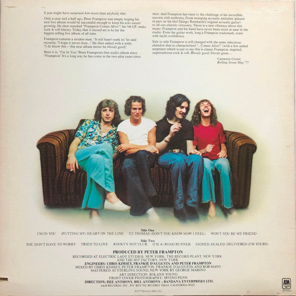 Peter Frampton - I'm In You