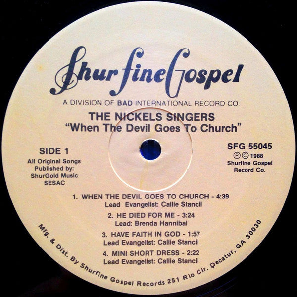 The Nickels Singers - When The Devil Goes To Church