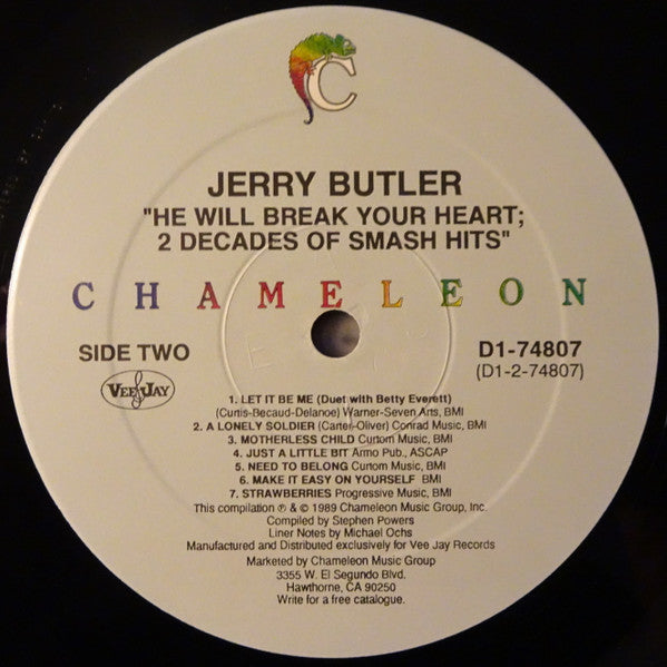 Jerry Butler - He Will Break Your Heart