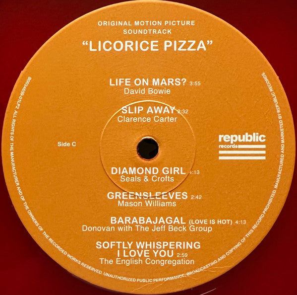 Various - Licorice Pizza (Original Motion Picture Soundtrack)