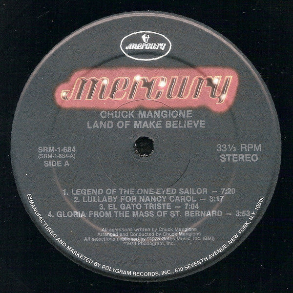 Chuck Mangione - A Chuck Mangione Concert • Land Of Make Believe