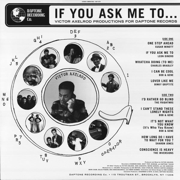 If You Ask Me To... (Victor Axelrod Productions For Daptone Records)