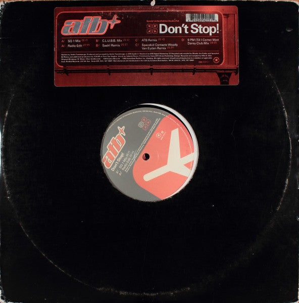 ATB - Don't Stop!