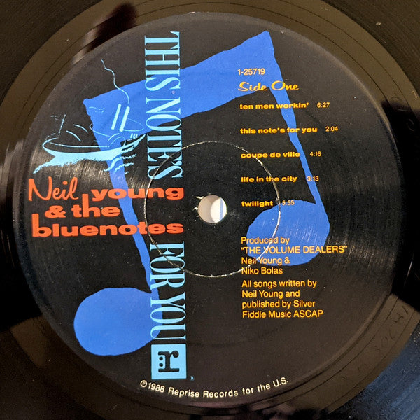 Neil Young - This Note's For You