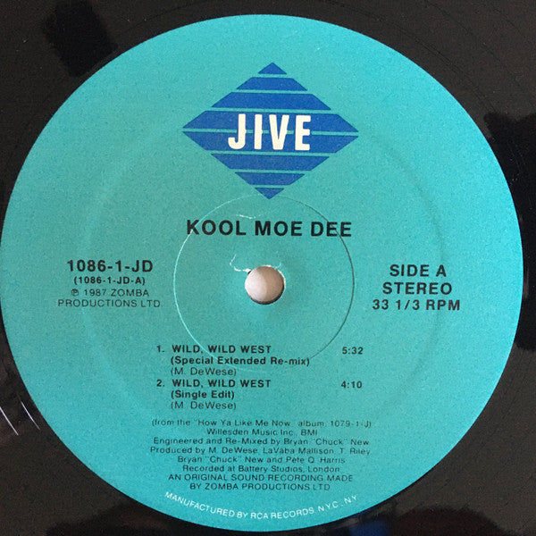 Kool Moe Dee - Wild, Wild West