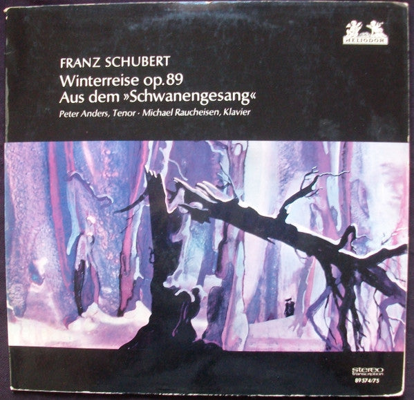 Franz Schubert - Winterreise Op.89 / Aus Dem "Schwanengesang"