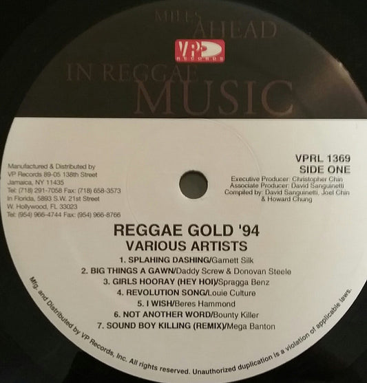 Various - Reggae Gold 94