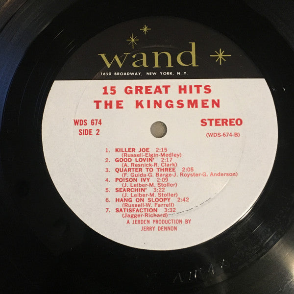 The Kingsmen - 15 Great Hits