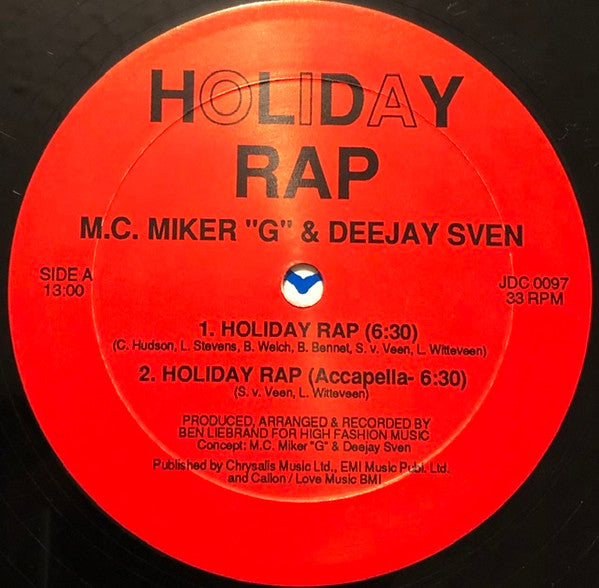 MC Miker G. & DJ Sven - Holiday Rap