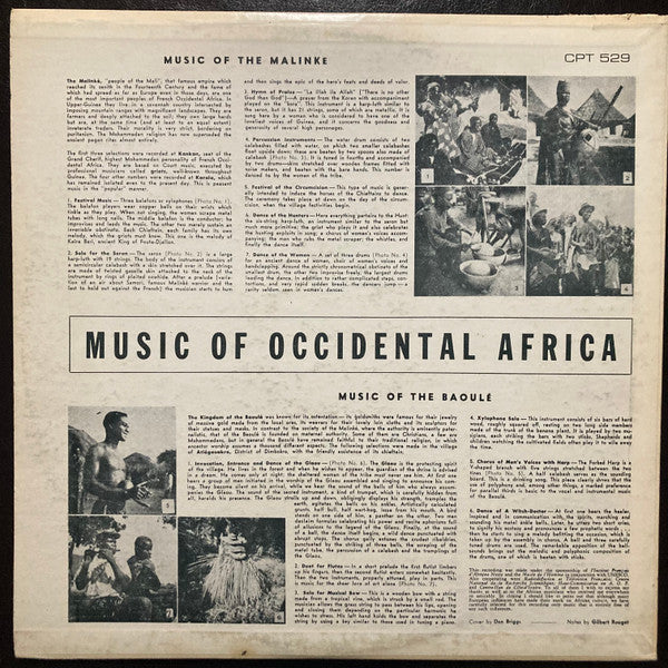 Africa: Music Of The Malinké And Baoulé