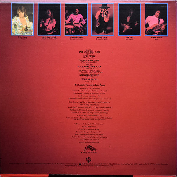 Brian Auger's Oblivion Express - Happiness Heartaches