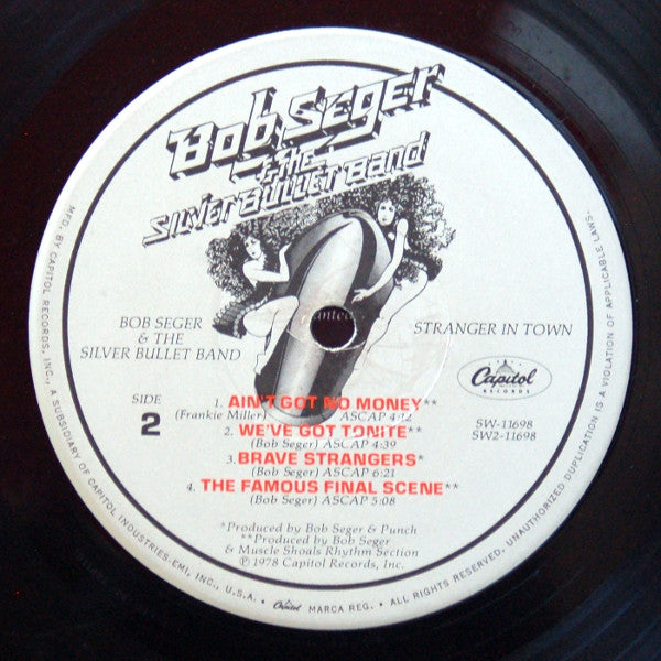 Bob Seger And The Silver Bullet Band - Stranger In Town
