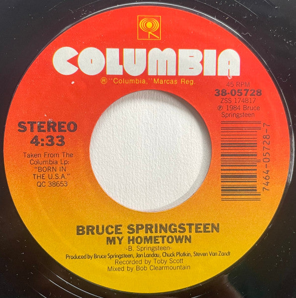 Bruce Springsteen - My Hometown