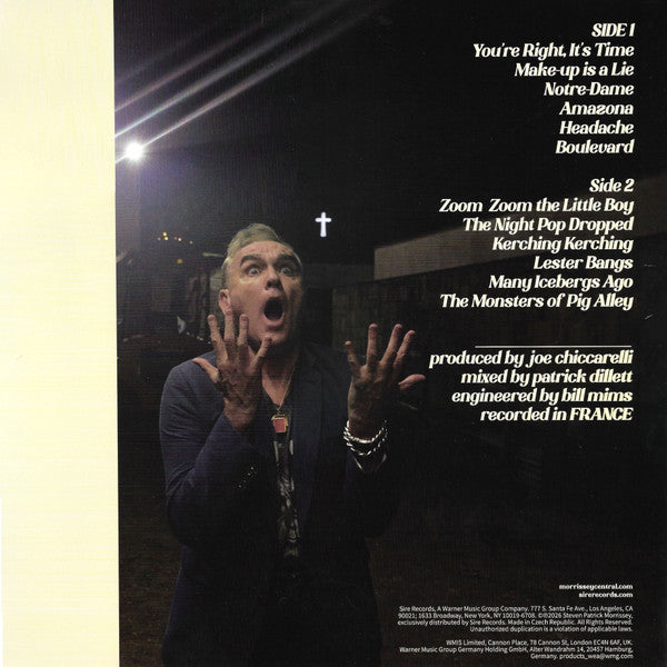 Morrissey - Make-Up Is A Lie (ZOETROPE PICTURE DISC)