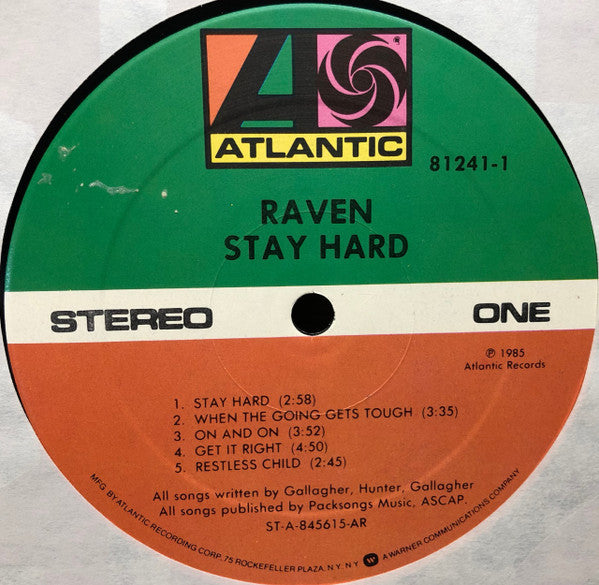 Raven (6) - Stay Hard