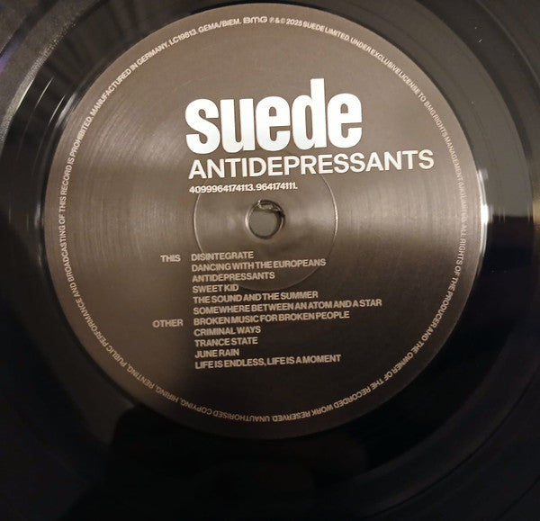 Suede - Antidepressants