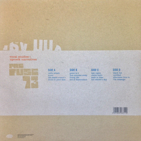 Prefuse 73 - Vocal Studies + Uprock Narratives