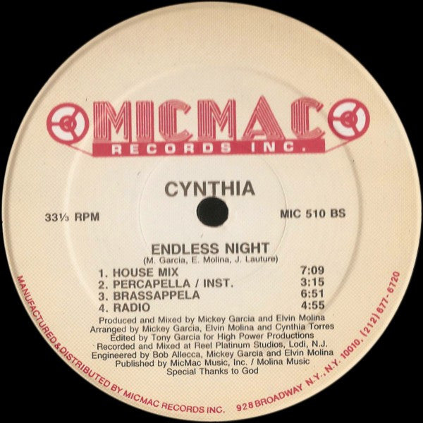 Cynthia - Endless Night