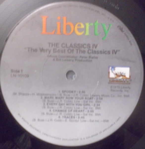 The Very Best Of The Classics IV