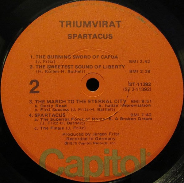 Triumvirat - Spartacus