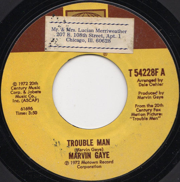 Marvin Gaye - Trouble Man