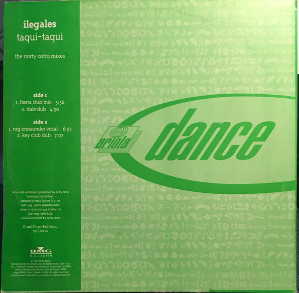 Ilegales - Taqui-Taqui (The Norty Cotto Mixes)