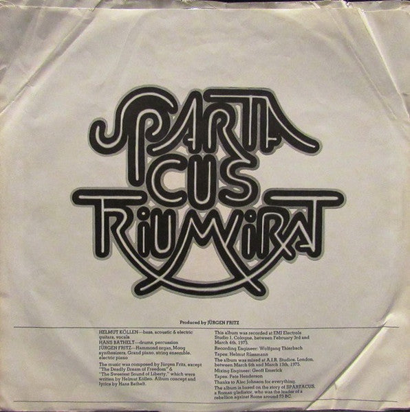 Triumvirat - Spartacus