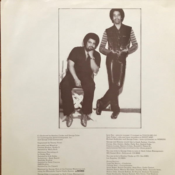 Stanley Clarke/George Duke - The Clarke / Duke Project