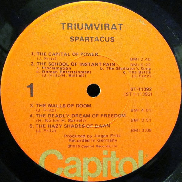 Triumvirat - Spartacus