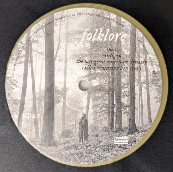 Taylor Swift - Folklore [GOLD "In The Trees" Variant]