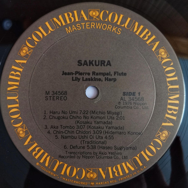 Jean-Pierre Rampal - Sakura (Japanese Melodies For Flute And Harp)