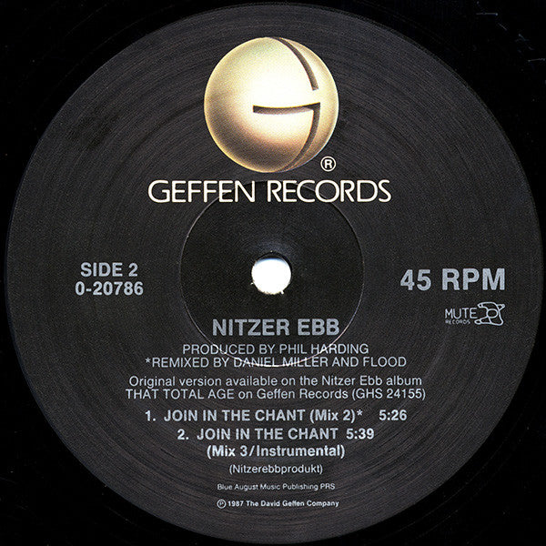 Nitzer Ebb - Join In The Chant