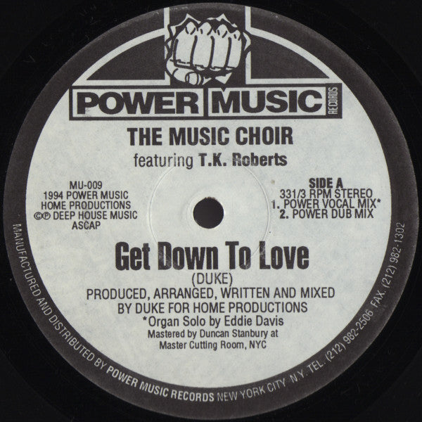 The Music Choir - Get Down To Love