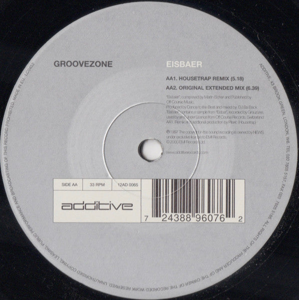 Groovezone - Eisbaer