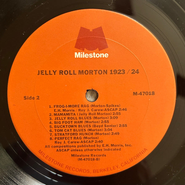 Jelly Roll Morton 1923/24