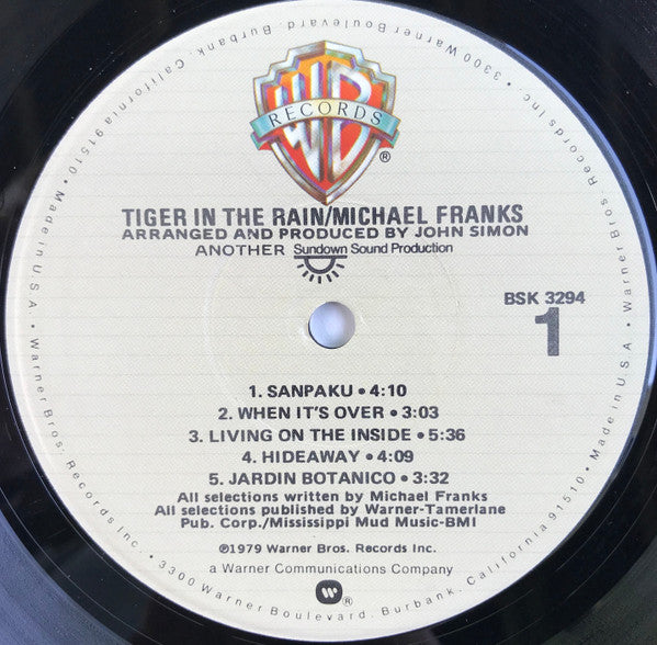 Michael Franks - Tiger In The Rain