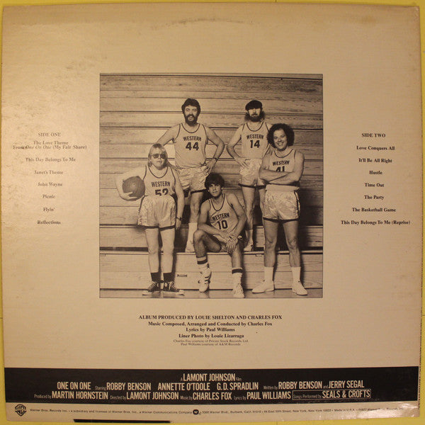 Seals & Crofts Sing The Songs From The Original Motion Picture Sound Track "One On One"