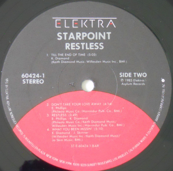Starpoint - Restless