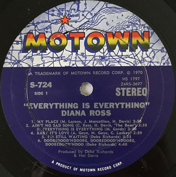 Diana Ross - Everything Is Everything